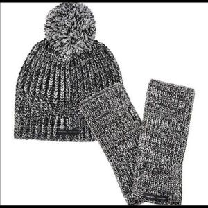 NWT-Rebecca Minkoff Beanie/Arm Warmer Set